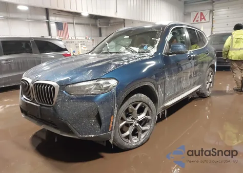 2023 BMW X3 xDrive30I from USA, damaged, VIN 5UX53DP09P9T13630